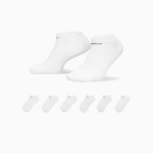 Men's Nike Everyday Plus Cushioned Training No-Show Socks (6 Pairs)