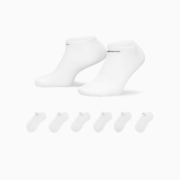 Men's Nike Everyday Plus Cushioned Training No-Show Socks (6 Pairs)