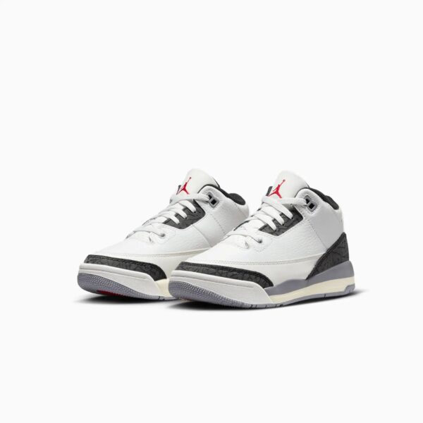 Kid's Air Jordan 3 Retro "Cement Grey" Pre School