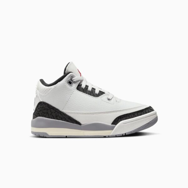 Kid's Air Jordan 3 Retro "Cement Grey" Pre School